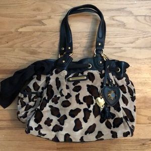 Juicy Couture leopard handbag
